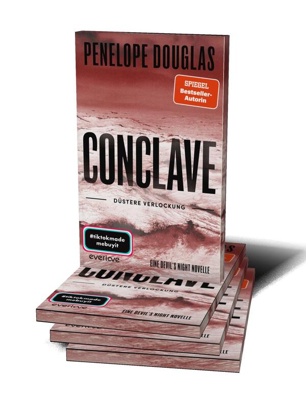 Außenansicht des Buches „Conclave – Düstere Verlockung“