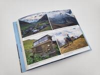 Innenansicht des Buches „Wilde Berge, weites Land“