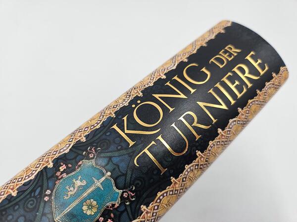 Innenansicht des Buches „König der Turniere“