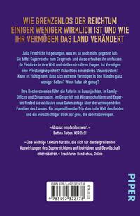 Rückansicht des Buches „Crazy Rich“