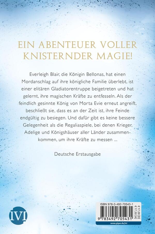 Rückansicht des Buches „Crush the King“