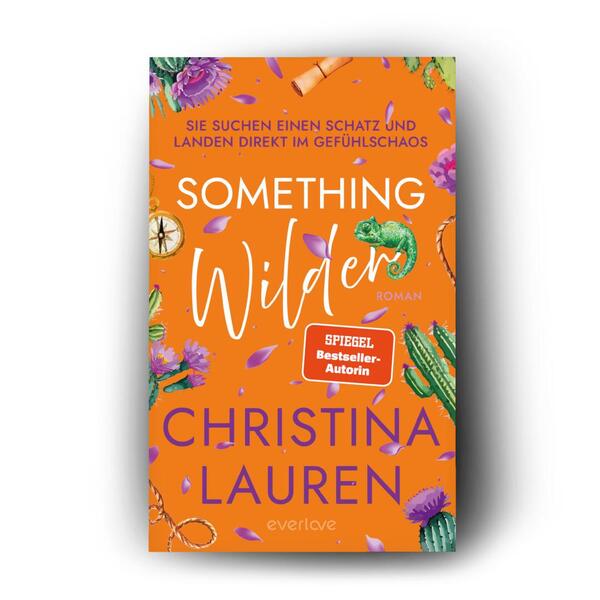 Außenansicht des Buches „Something Wilder – Sie suchen einen Schatz und landen direkt im Gefühlschaos“