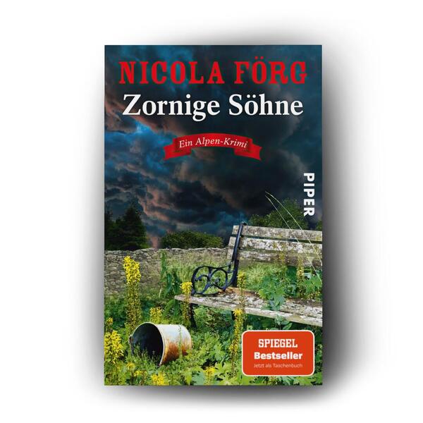 Außenansicht des Buches „Zornige Söhne“