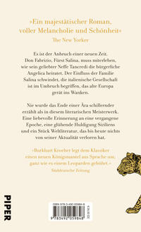 Rückansicht des Buches „Der Leopard“