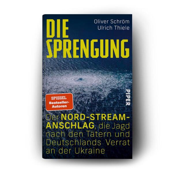 Außenansicht des Buches „Die Sprengung“