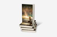 Bücherstapel des Buches „Allein durch die Sterne“