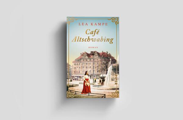 Außenansicht des Buches „Café Altschwabing“