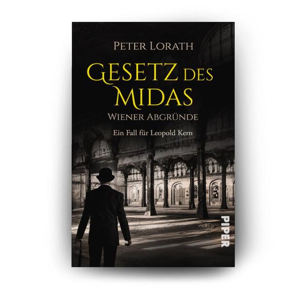 Außenansicht des Buches „Gesetz des Midas – Wiener Abgründe“