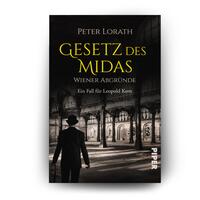 Außenansicht des Buches „Gesetz des Midas – Wiener Abgründe“