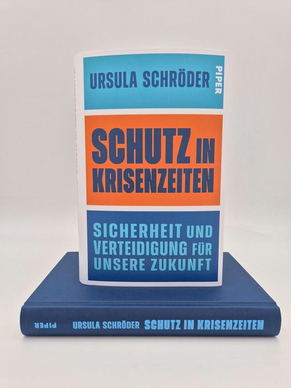 Außenansicht des Buches „Schutz in Krisenzeiten“