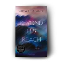 Außenansicht des Buches „Beyond his Reach“