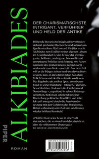 Rückansicht des Buches „Alkibiades“