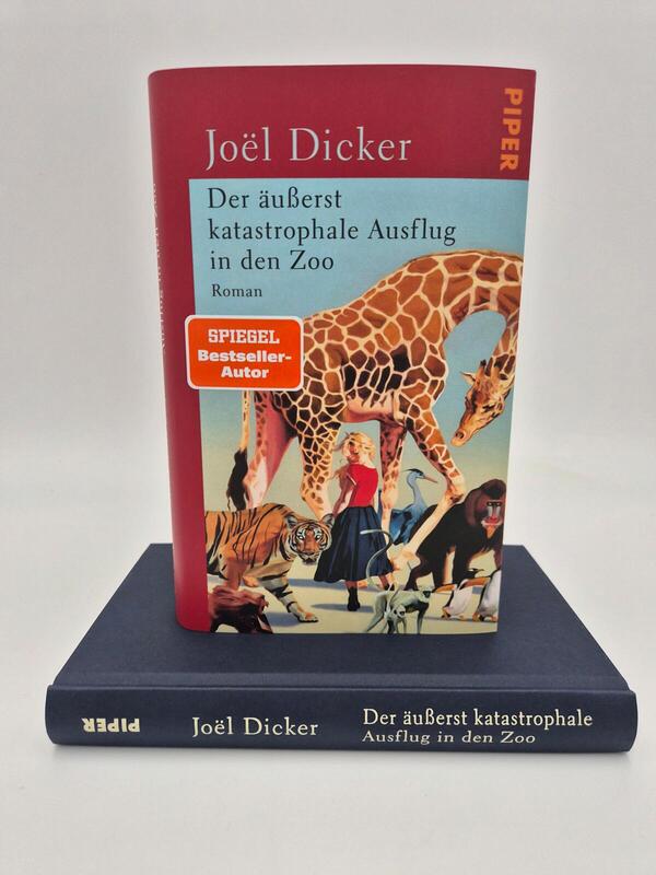 Außenansicht des Buches „Der äußerst katastrophale Ausflug in den Zoo“
