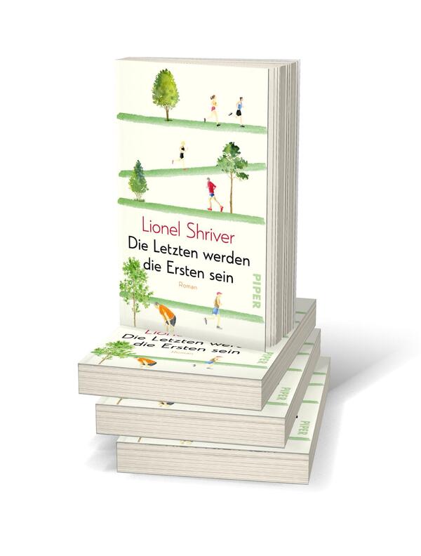Bücherstapel des Buches „Die Letzten werden die Ersten sein“