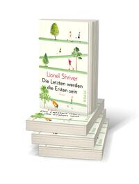 Bücherstapel des Buches „Die Letzten werden die Ersten sein“