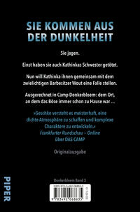 Rückansicht des Buches „Die Schlucht“
