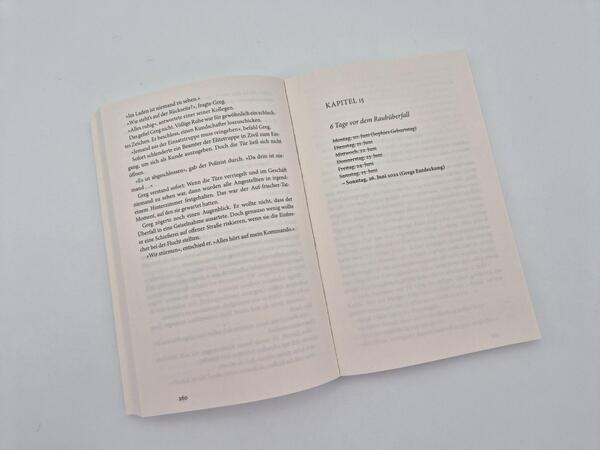 Außenansicht des Buches „Ein ungezähmtes Tier“