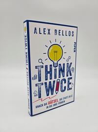 Außenansicht des Buches „Think Twice“