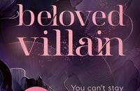 Das Buchcover zeigt eine stilisierte, dunkle Farbpalette mit lila und schwarzen Tönen, die eine mysteriöse Atmosphäre erzeugt. Im Mittelpunkt steht der Titel „beloved villain“, der in geschwungener, pinker Schriftart prominent platziert ist. Unter dem Titel befindet sich der Zusatz „You can’t stay away from me“ in kleinerer Schrift. Am unteren Rand ist der Hinweis „ENGLISH EDITION BY everlove“ in einem runden, weißen Button integriert. Der Autor D.C. Odesza ist ebenfalls aufgeführt.