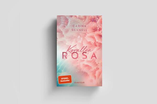 Außenansicht des Buches „Korallenrosa“