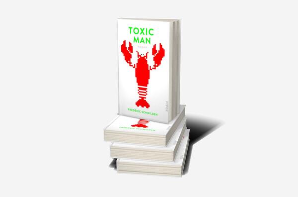 Bücherstapel des Buches „Toxic Man“
