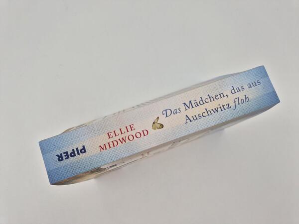 Außenansicht des Buches „Das Mädchen, das aus Auschwitz floh“