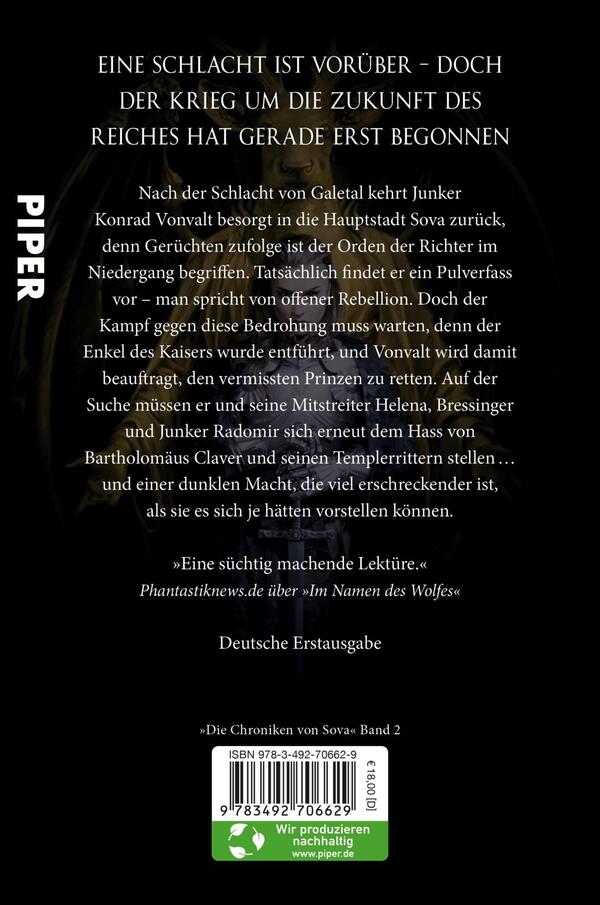 Rückansicht des Buches „Im Netz des Dämons“