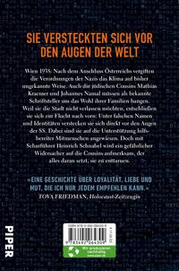 Rückansicht des Buches „The Vienna Writers – Sie schrieben um ihr Leben“ 
