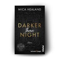 Außenansicht des Buches „Darker than Night“