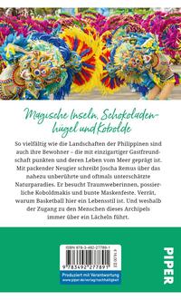 Rückansicht des Buches „Gebrauchsanweisung für die Philippinen“