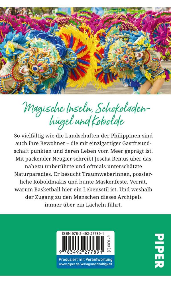 Rückansicht des Buches „Gebrauchsanweisung für die Philippinen“