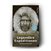 Außenansicht des Buches „Legendäre Expeditionen“