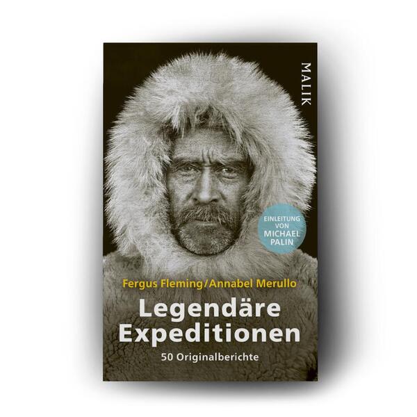Außenansicht des Buches „Legendäre Expeditionen“