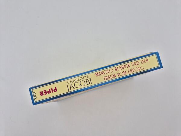 Außenansicht des Buches „Manolo Blahnik und der Traum vom Erfolg“