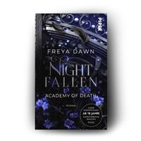 Außenansicht des Buches „Nightfallen – Academy of Death“