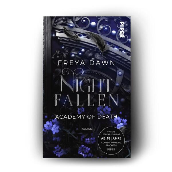 Außenansicht des Buches „Nightfallen – Academy of Death“