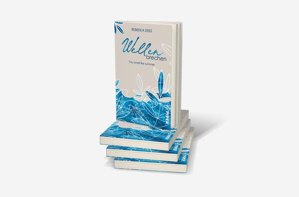 Bücherstapel des Buches „Wellenbrechen – You smell like summer“
