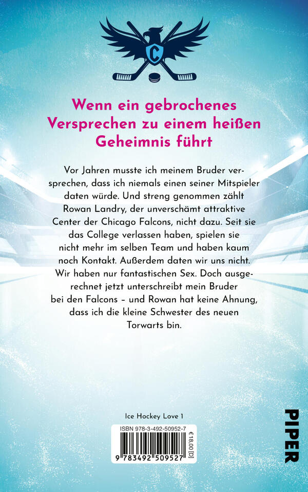 Rückansicht des Buches „Chicago Falcons – Mr. Heartbreaker“