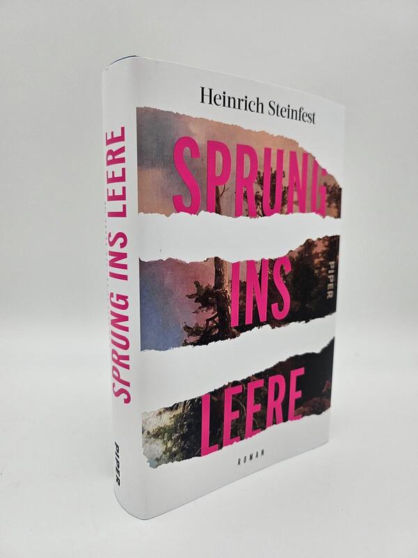 Innenansicht des Buches „Sprung ins Leere“