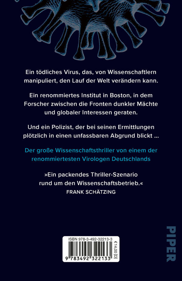 Rückansicht des Buches „Das Institut – Im Schatten der Wissenschaft“