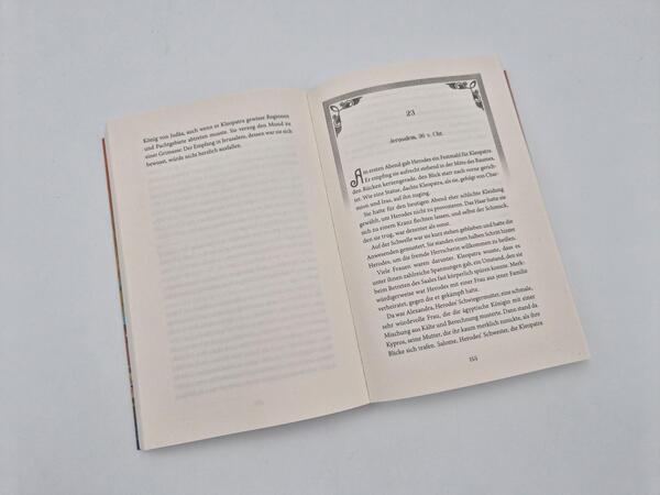 Außenansicht des Buches „Die letzte Pharaonin“