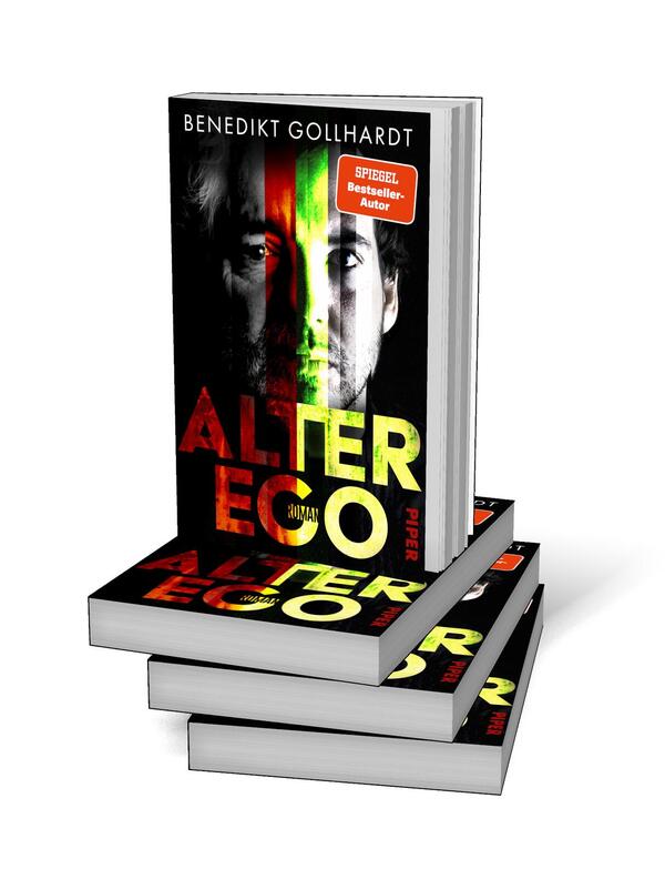 Bücherstapel des Buches „Alter Ego“