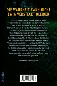 Rückansicht des Buches „Der Fall Bella Carpenter“