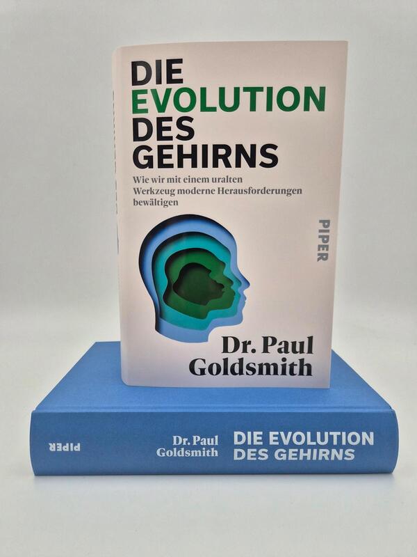 Außenansicht des Buches „Die Evolution des Gehirns“