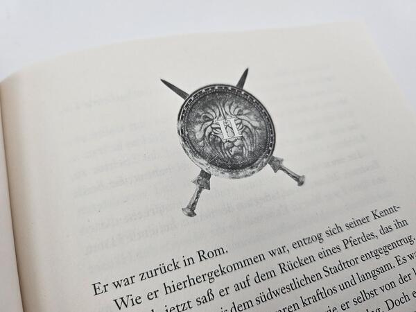Außenansicht des Buches „Indagator – Die Bestien von Rom“