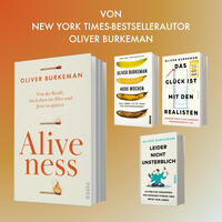 Außenansicht des Buches „ALIVENESS“