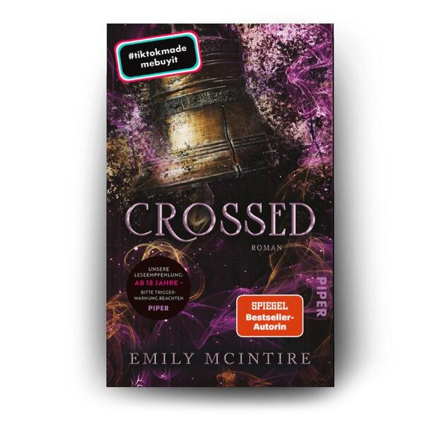 Außenansicht des Buches „Crossed“