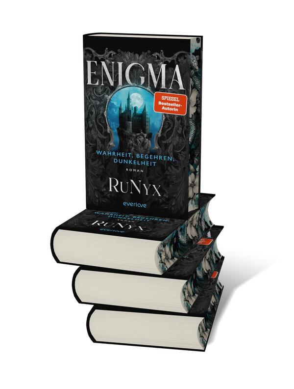 Außenansicht des Buches „Enigma – Wahrheit, Begehren, Dunkelheit“