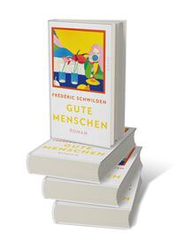 Bücherstapel des Buches „Gute Menschen“
