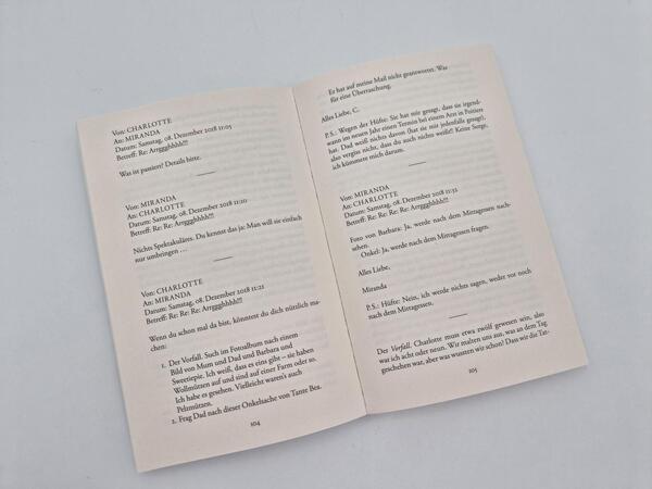 Außenansicht des Buches „Keine Kleinigkeit“